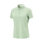 Li Ning Fitness Series Polo Shirt Women's Tallow Green