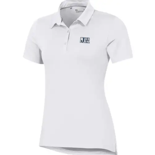 Under Armour Tee To Green Polo Shirt Women's White