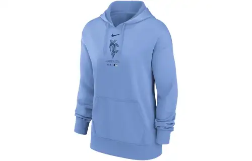 Nike Kansas City Royals Authentic Series Sweatshirt Women's Light Blue