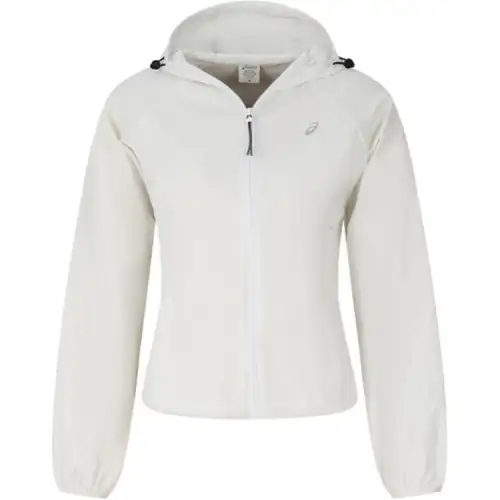 ASICS Jackets Women's White Hooded Moderate Other