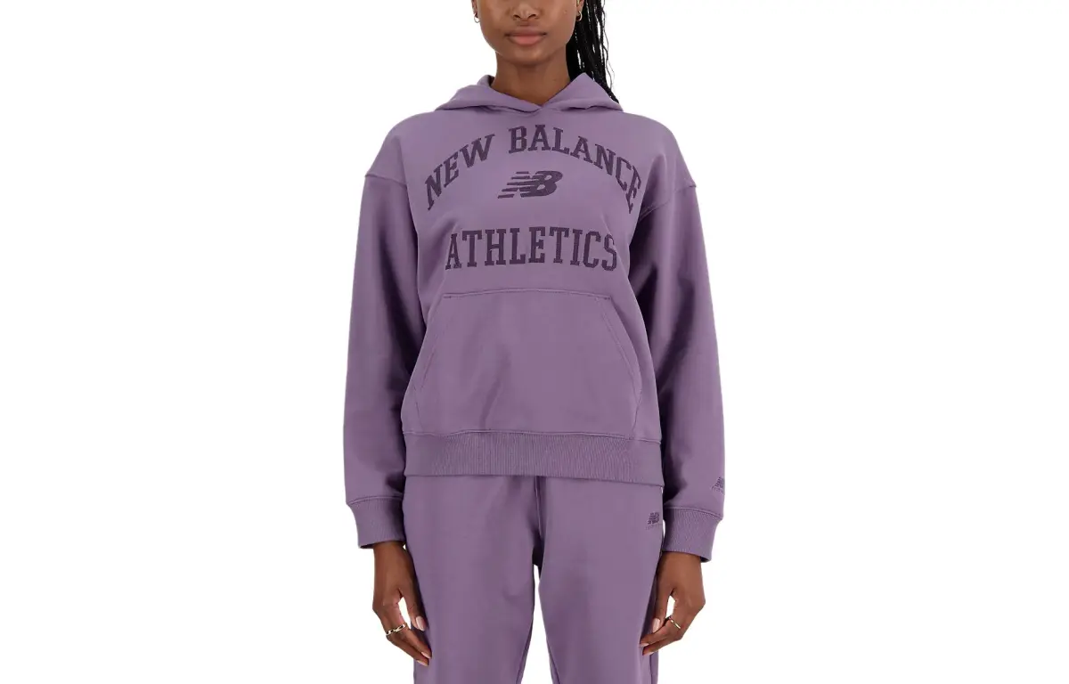 New Balance Athletics Varsity Oversized Fleece Sweatshirt Women's Phantom