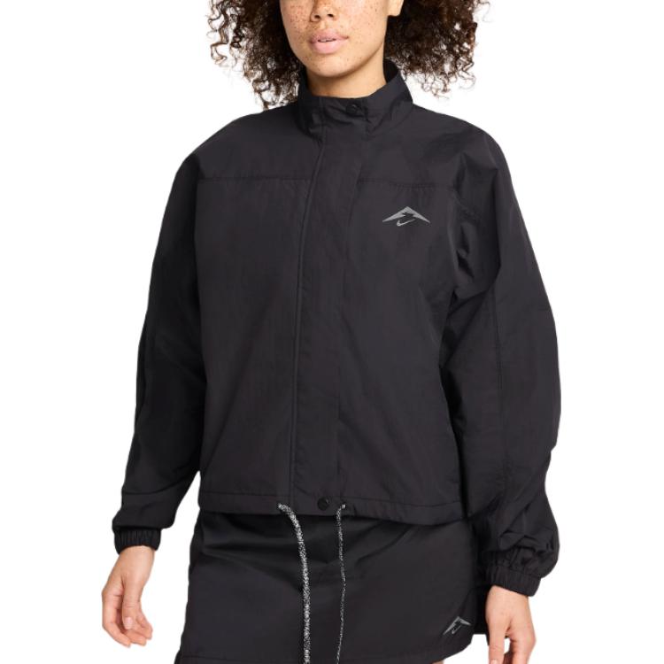 Женская куртка Nike Trail (черная)