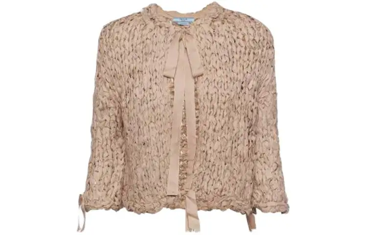 PRADA Shirt Women's Hazelnut Kernel Color