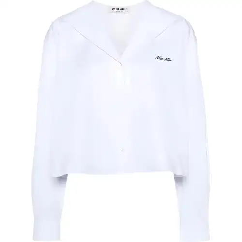 MIU MIU SS24 Shirt Women's White