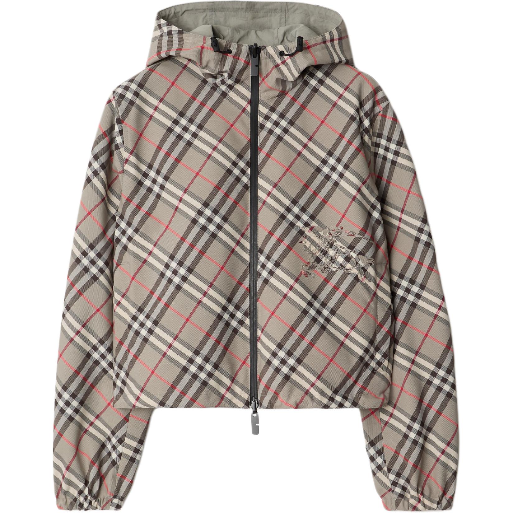 Burberry reversible checked jacket