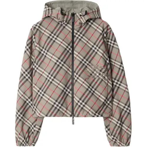 Burberry reversible checked jacket