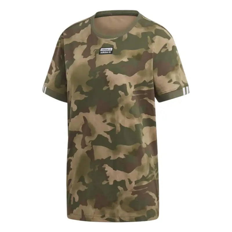 Adidas Originals T Shirt Women's Army Green
