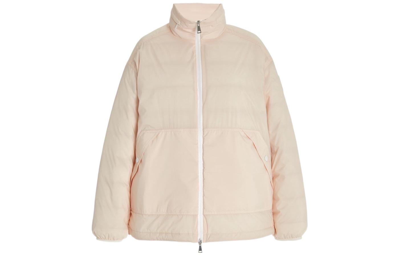 Женская куртка Moncler (розовая)