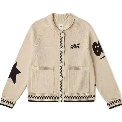 Vans Knitwear Women's Oat Lapel Moderate Cardigan