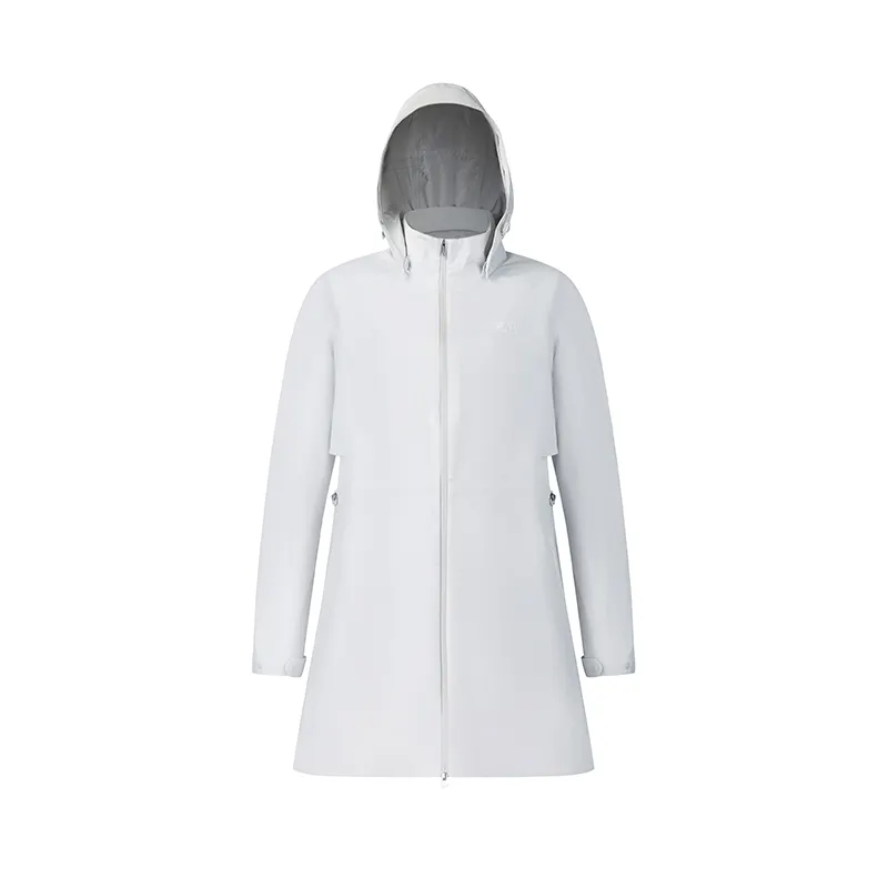 FILA Jacket Women's Semi Sheer Curtain Gray