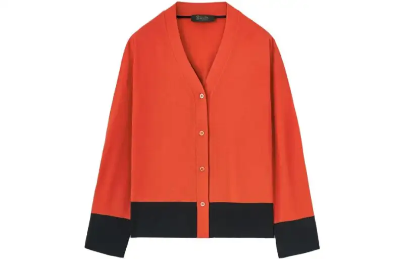 Loro Piana Knitwear Women's Orange V Neck Moderate