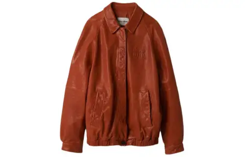 MIU MIU Jackets & Coats Women's Orange