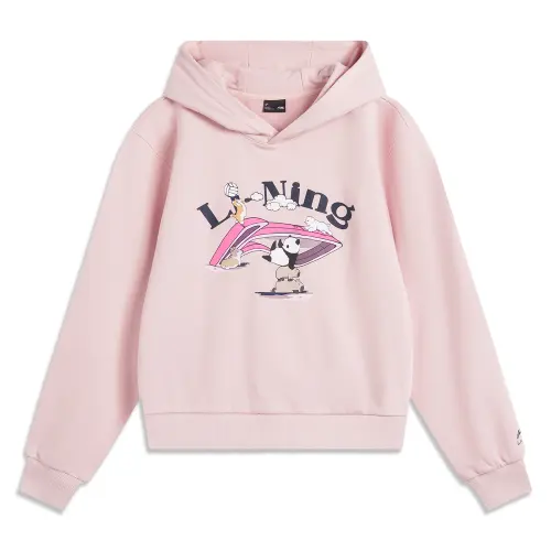 Li Ning Sports Life Collection Sweatshirt Women's Light Blush Pink