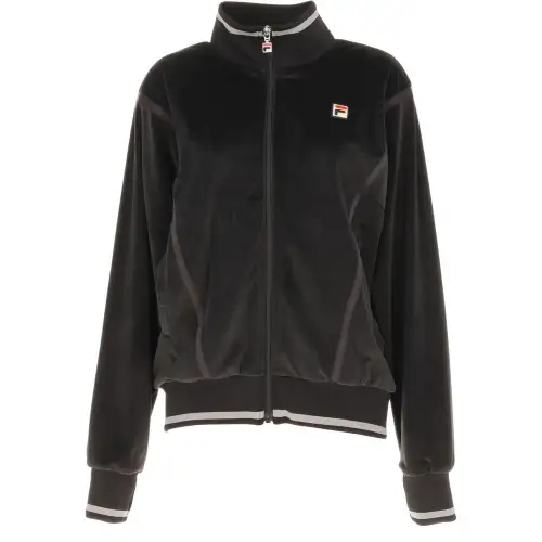 FILA Jackets Women's Black Stand Collar Moderate