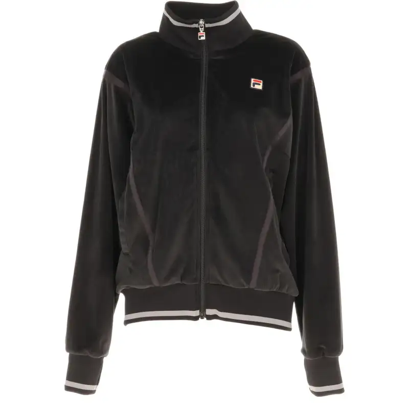 FILA Jackets Women's Black Stand Collar Moderate