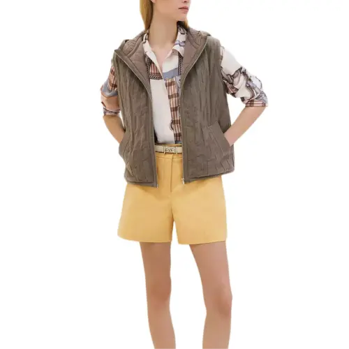 HERMES Jackets & Coats Women's Gray