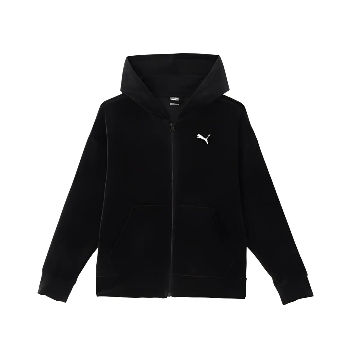PUMA Hoodie VELOUR FULL ZIP Jackets & Coats Women's Black