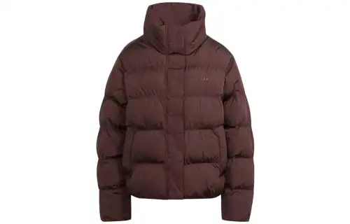 Adidas Originals Jackets Women's Contour Brown Stand Collar Moderate Other