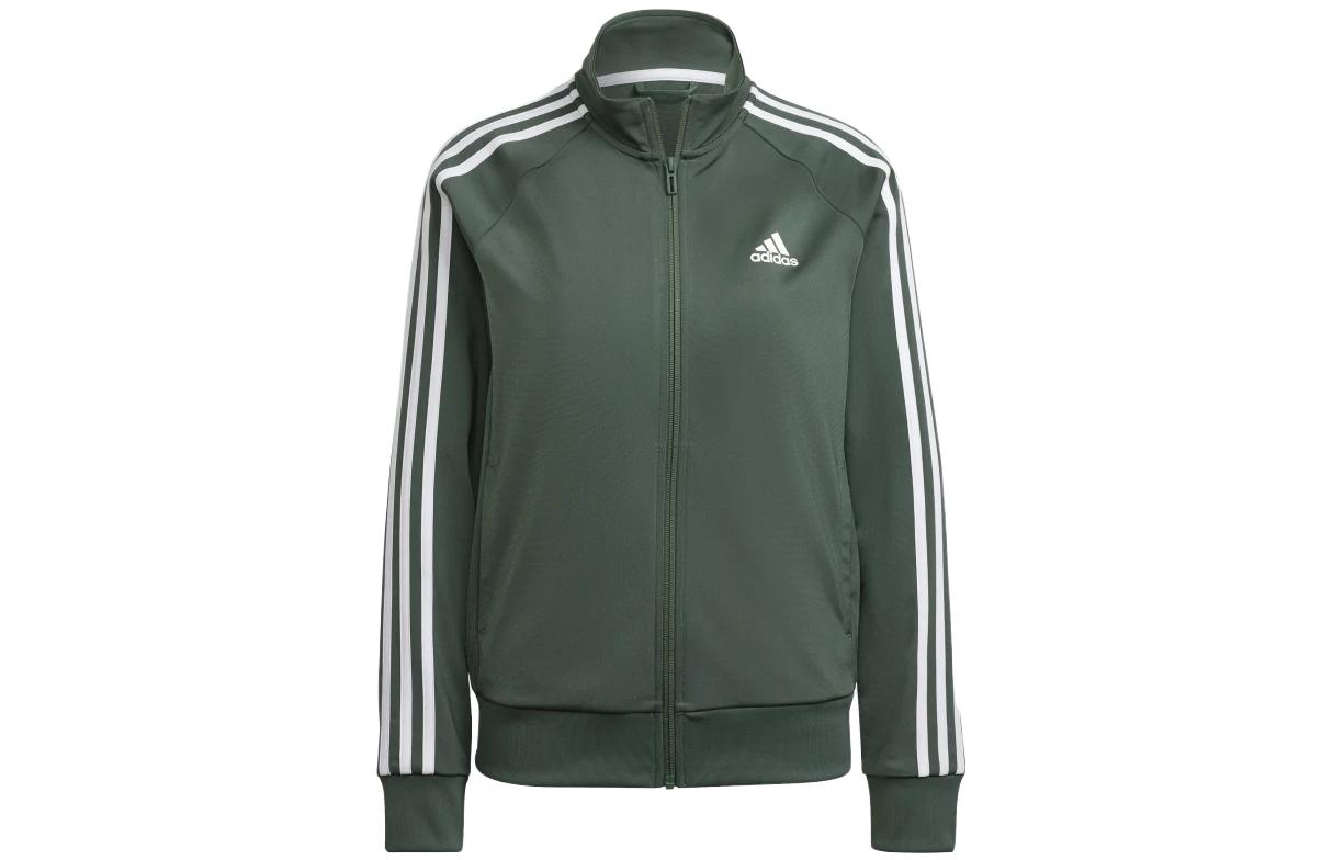 Adidas Free Shipping With AdiClub Primegreen Essentials Warm-Up Slim 3-Stripes Track Jacket