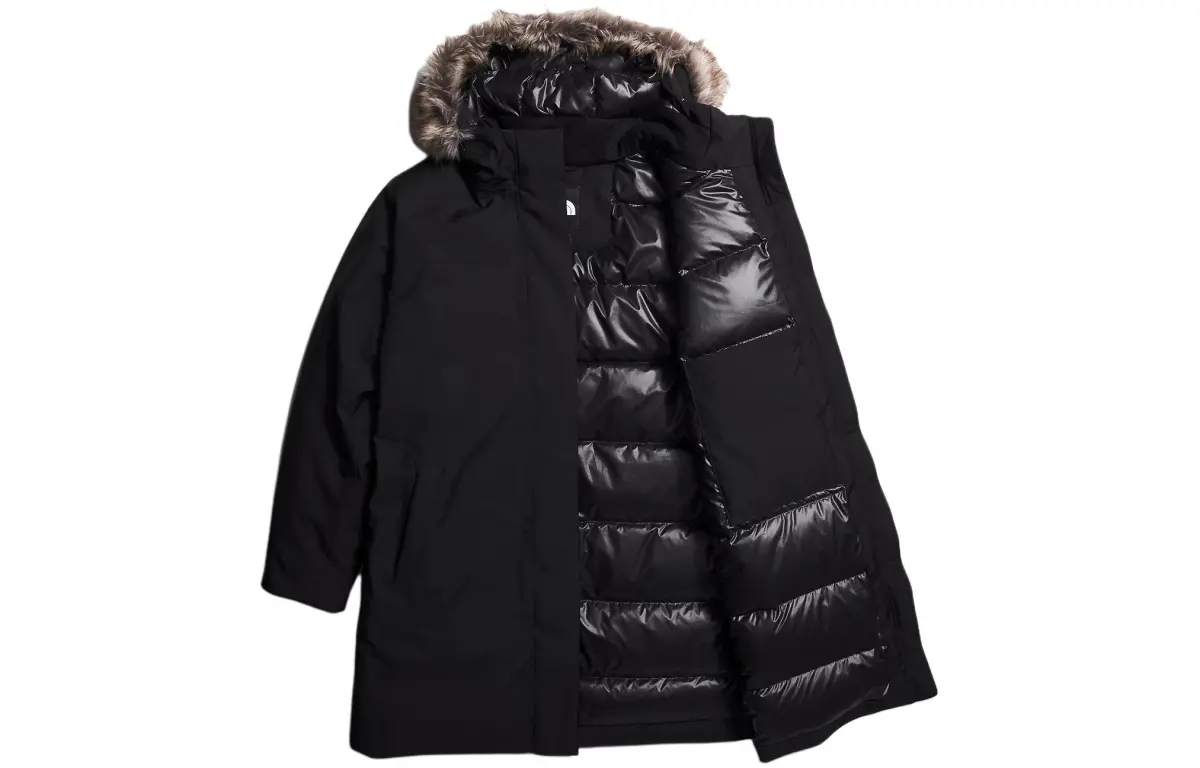 THE NORTH FACE Women's Plus Arctic Parka Down Jacket Women's Black