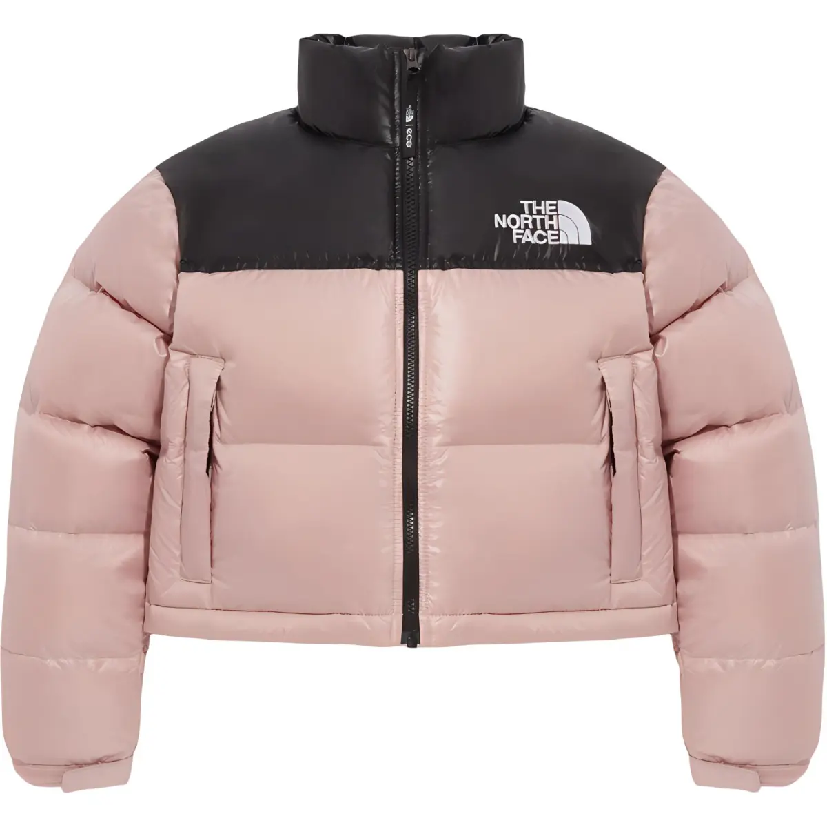 THE NORTH FACE Women's Nuptse Short Jacket Pastel Pink