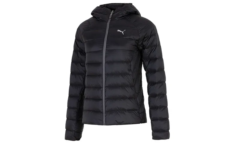 PUMA Down Jackets Women's Black Hooded Moderate Other