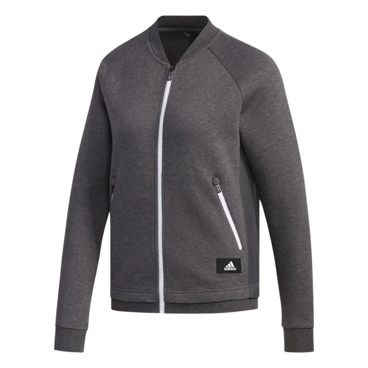 Adidas Jacket Women's Dark Heather Gray/Pure Gray