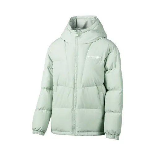 Skechers Sports League Collection Down Jacket Women's Mercury Green
