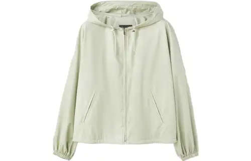Loro Piana Jackets Women's Light Green Hooded Moderate Other