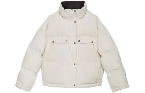 【Previous Season】GG canvas hooded padded jacket