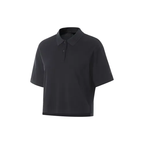 Li Ning Fitness Series Polo Shirt Women's Black