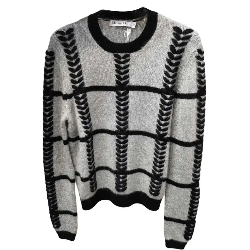 DIOR Cashmere Sweater Women's Gray