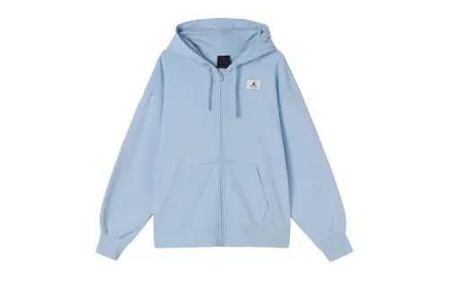 Jordan Jackets Women's Blue Hooded Moderate Other