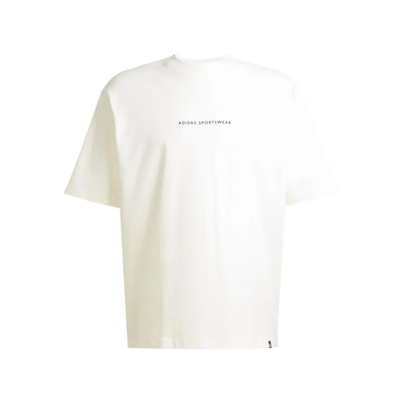 Adidas Sportswear T Shirt Men's White Marble