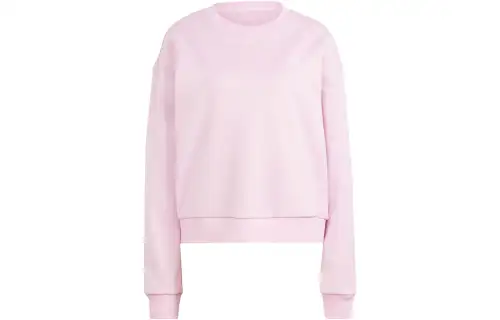 Adidas Originals Trefoil Cropped Sweater Sweatshirt Women's Pink