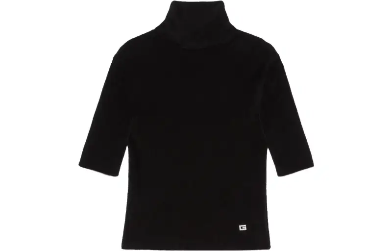 GUCCI Knitwear Women's Black Turtleneck Moderate Other