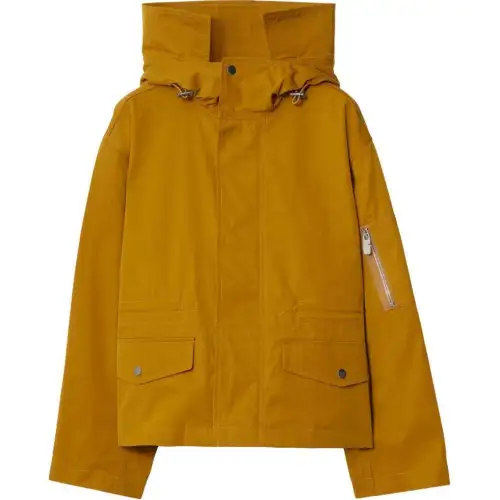 Burberry Hooded Oversized Jacket