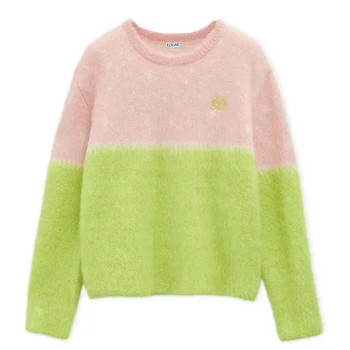 Loewe Logo Embroidered Crewneck Jumper