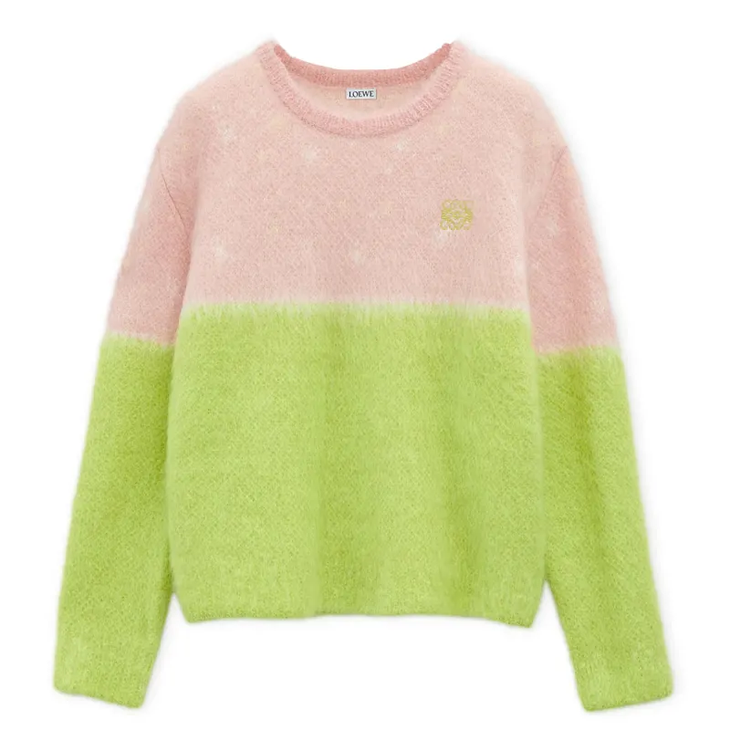 Loewe Logo Embroidered Crewneck Jumper