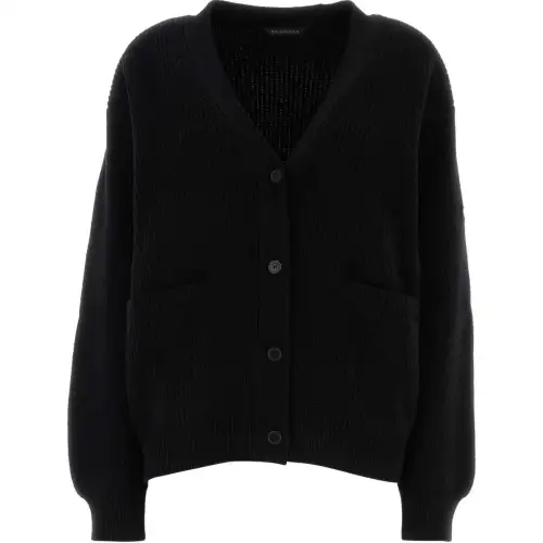 Balenciaga Button Up Knit Cardigan