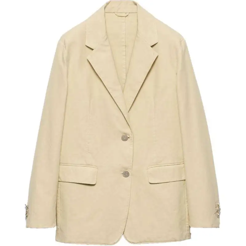 PRADA Single breasted Old Canvas Blazer