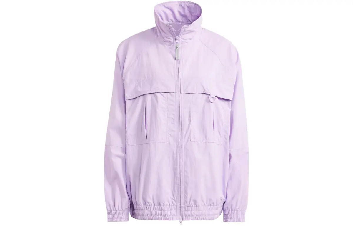 Adidas X Stella McCartney ASU Jackets Women's Pink Purple Stand Collar Moderate Other