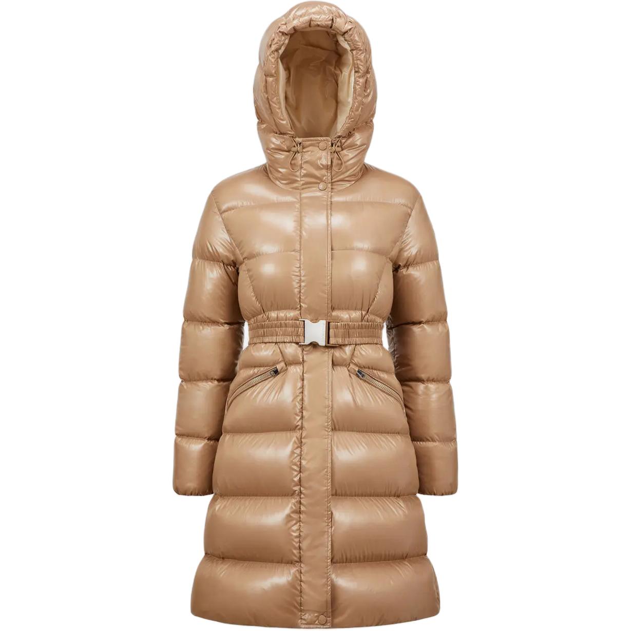 Женские куртка Moncler Bellevue (коричневые)