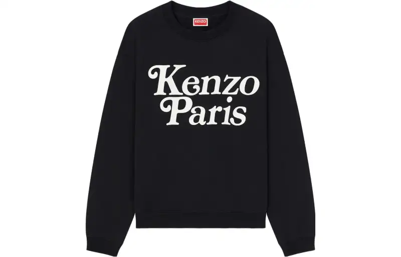 KENZO Verdy Flocked Logo Crewneck Sweatshirt