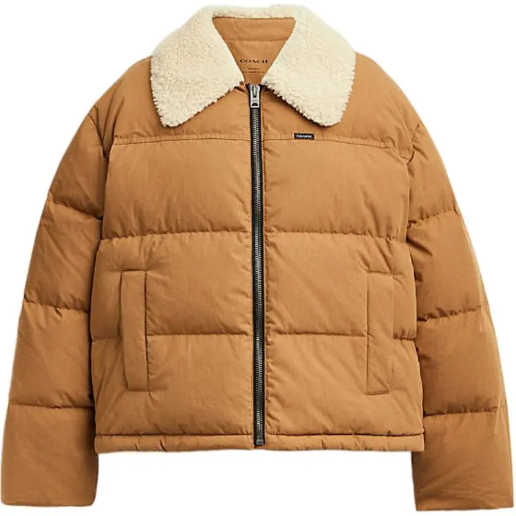 COACH SS24 Down Jacket Women's Khaki