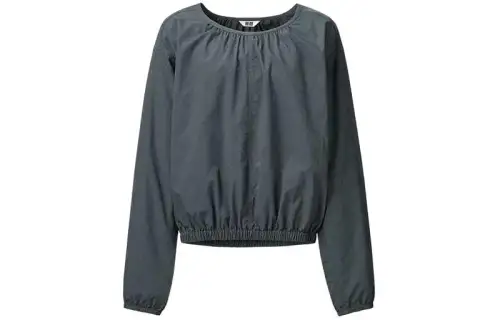 UNIQLO SS24 Shirt Women's Asphalt Gray