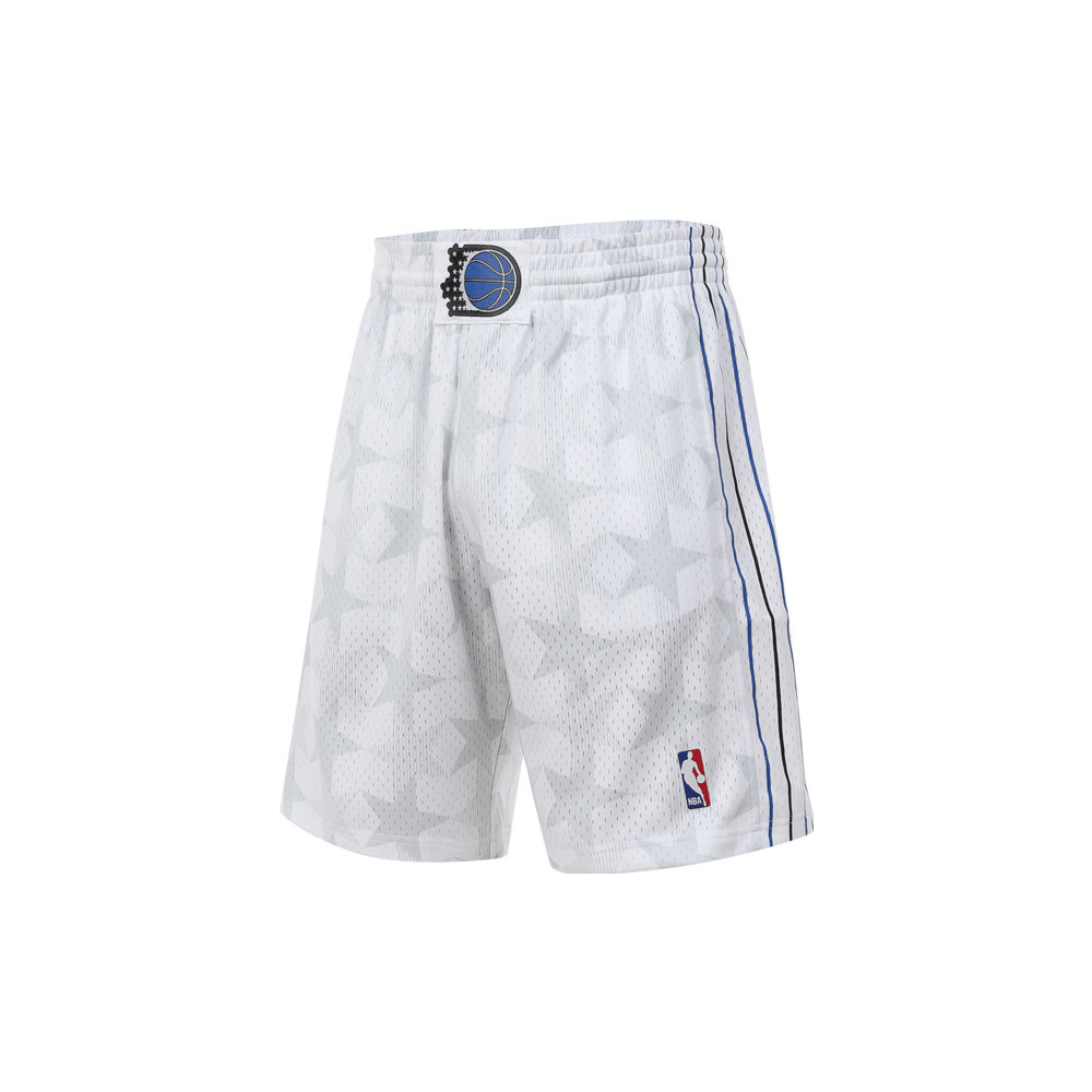 Mitchell Ness x NBA SWINGMAN Fan Edition Basketball Shorts Unisex White