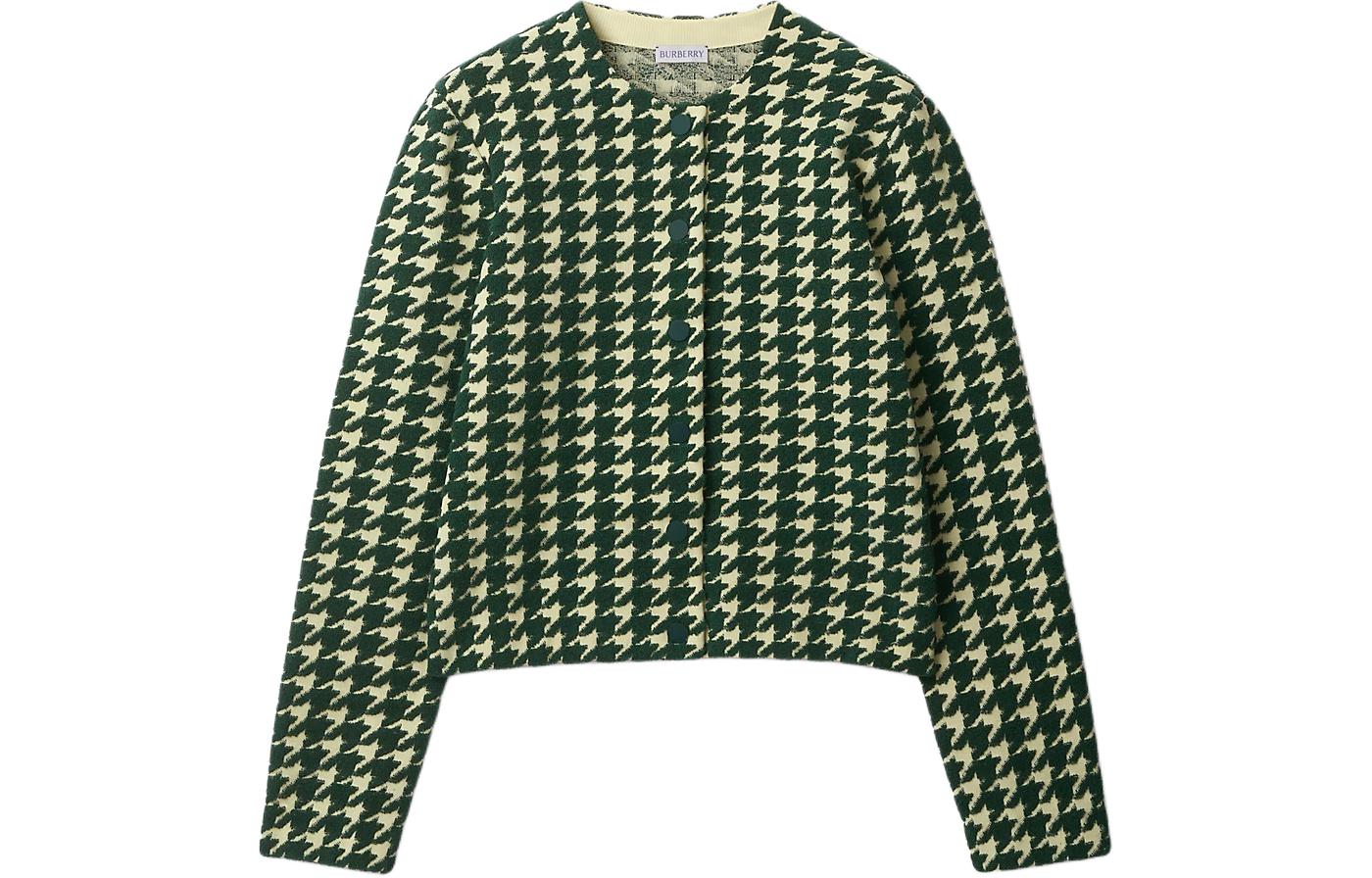 Женский кардиган Burberry (зеленый)