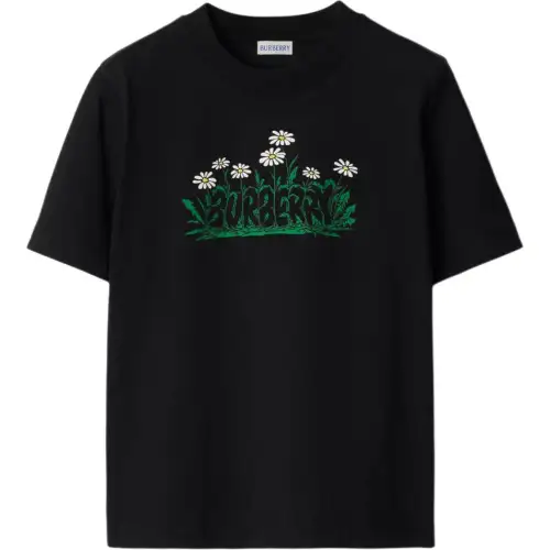 Burberry daisy-logo cotton T-shirt