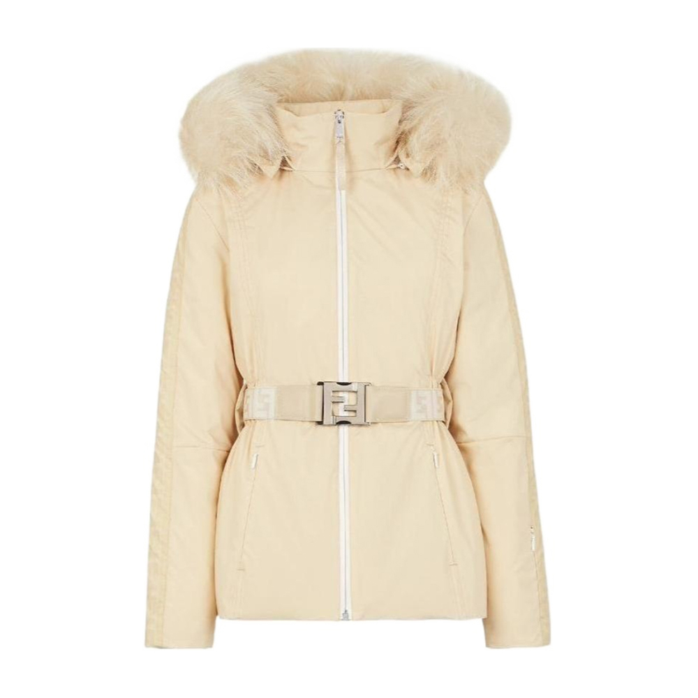 Куртка Fendi FENDI (молочный)